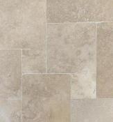 Carrelage Travertin 1er choix - Mix1 Light beige Premium Opus x1,2cm