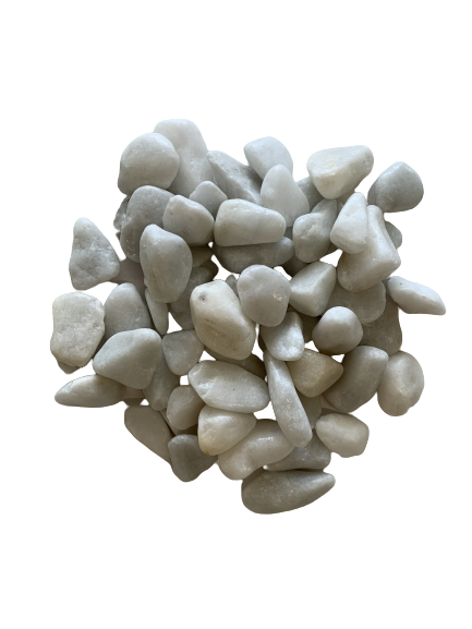 Galet blanc pur 12/25 (sac de 20 KG)
