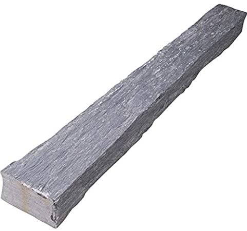 Piquet de schiste noir 100cm 2 bouts sciés