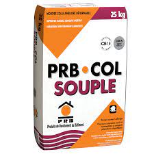 Mortier colle souple blanc PRB