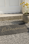 Dalle Ardoise "BIENVENUE"