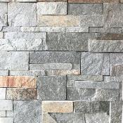 Parement Z Quartzite gris