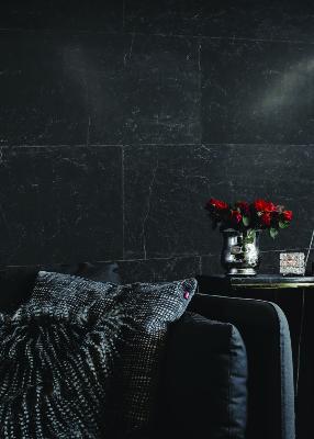 Dallage Travertin Vulcano Black 61x40x1,2cm