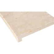 Nez de marche Travertin MIX1 Lylo MIX Beige 61x33x3/3cm