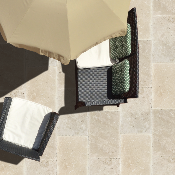 Dallage Travertin MIX 1 Light mix beige 60x40x1,2cm