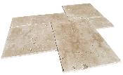 Carrelage Travertin 1er Choix- MIX1 LYLO mix Beige Big Opus x1,5cm