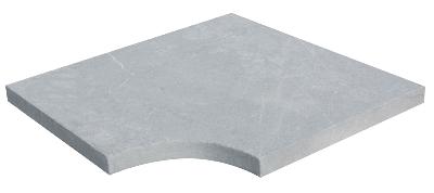 Angle Royal Grey 45x45x3,2cm