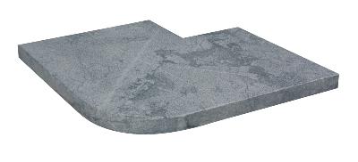 Angle Royal Black 45x45x3,2cm