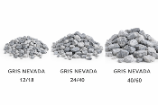 Galet gris nevada  (Sac de 20 kg)