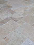 Carrelage  (Dallage) Travertin 1er Mix1 LYLO mix Premium Opus x1,2cm