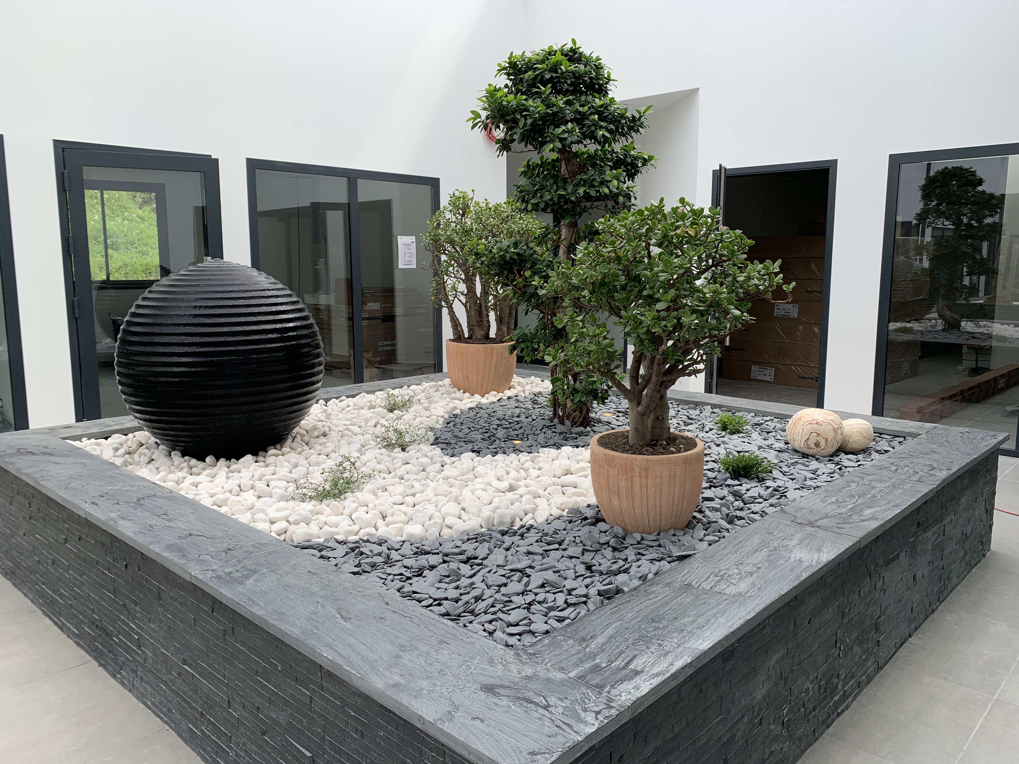 Pilier Platinium sans insert cl�ture - Lylo D�co