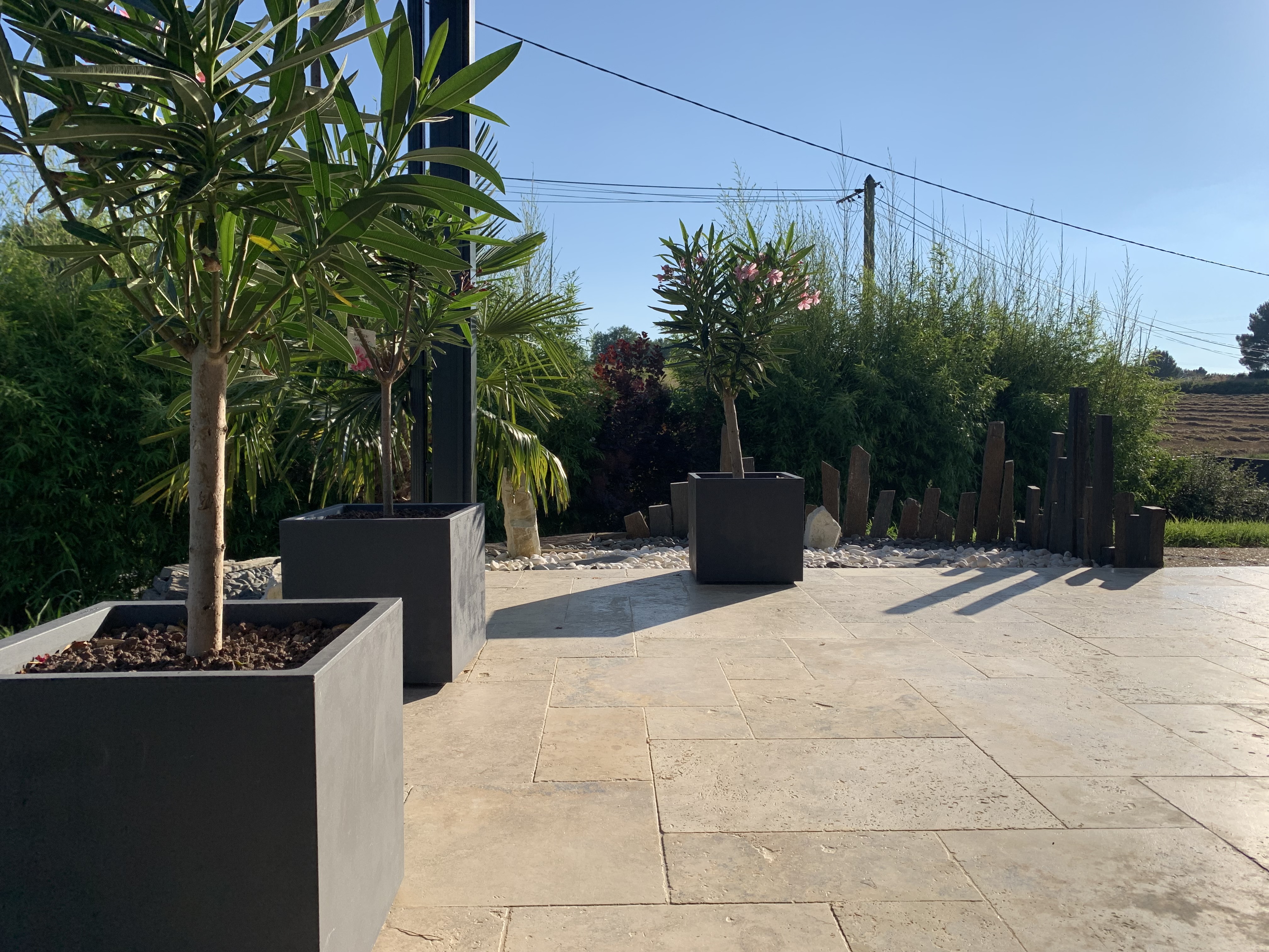 Mat�riaux maison et terrasse carrelage travertin - Lylo D�co
